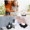 2 Pack Silicone Soap Dish with Drain, Bar Soap Holder