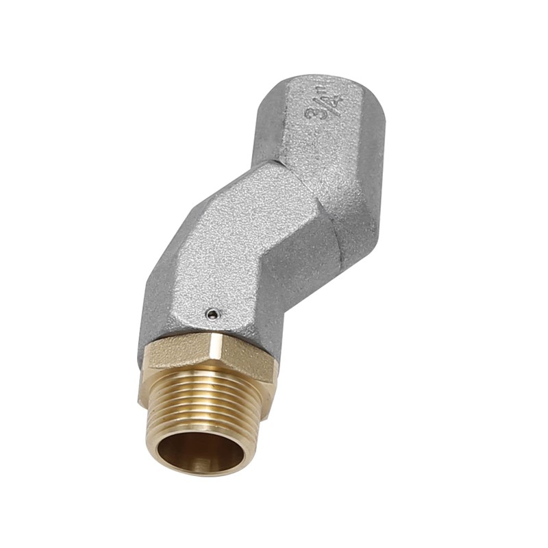 3/4 Inch NPT Fuel Hose Swivel 360 Rotating Connector for