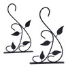 2pcs Hanging Plant Bracket Heavy Duty Rust Resistant Durable Iron