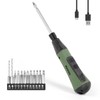 KREBS Electric Screwdriver, Electric Drill, 13 Bits, 3.6 V