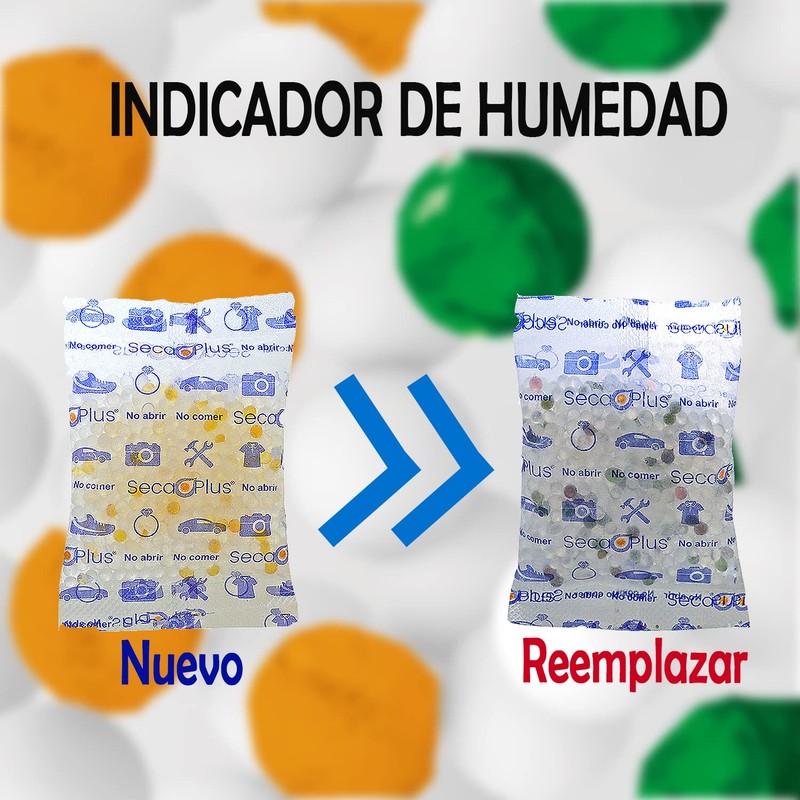 Secaplus [5 de 30gr] Protege de humedad joyas, comics, bolsas