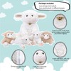 lilizzhoumax Sheep Stuffed Animal Set white lamb Plush Toy 5