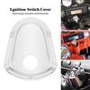 HDBUBALUS Motorcycle Ignition Switch Cover Switch Decorative Cover Fit for
