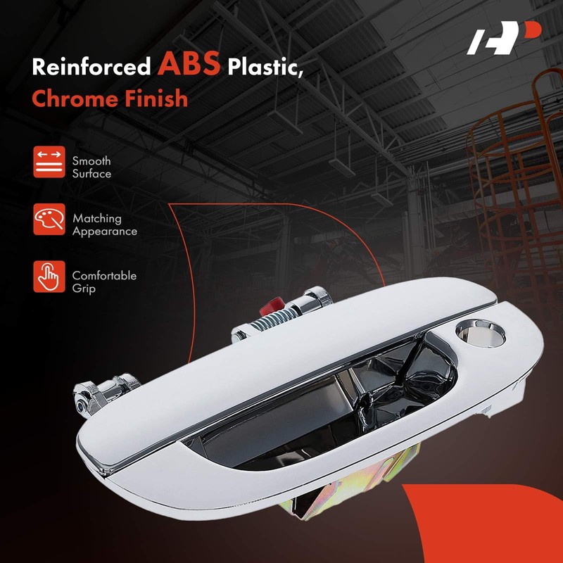 A-Premium Front Left Driver Side Exterior Door Handle with Keyhole