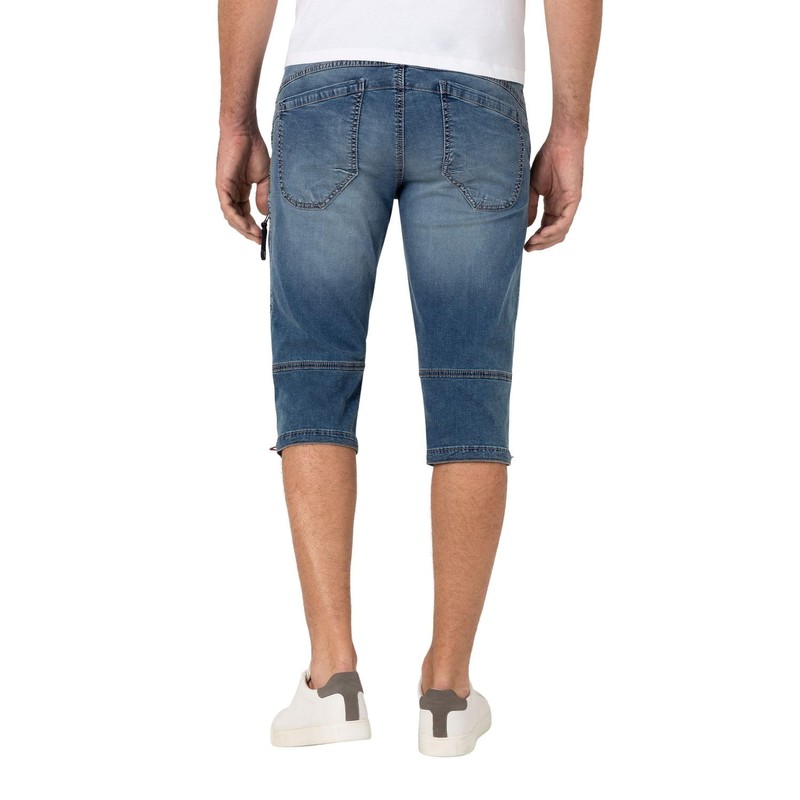 Timezone Men's 3/4 Jeans Shorts 25-10027 ConnorTZ Knee-Length Jeans, Classic