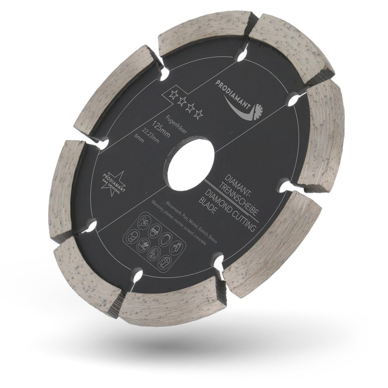 PRODIAMANT Joint Cutter Diameter 125 mm Width 6 mm Milling