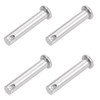 sourcing map Single Hole Clevis Pins - 8mm X 40mm