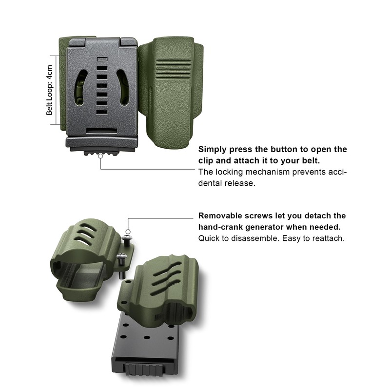 VIPERADE VAK6 Survival Multitool with Folding Knife, LED Flashlight, Pulse