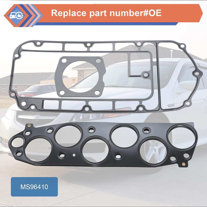 ZONFANT Intake Plenum Gaskets Set Upper Compatible with Honda Acura