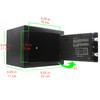 Heroecol Key and Electronic Security Safe Box Digital Deposit Box