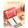 Jerritte Electric Hand Warmers Rechargeable 2 Pack, Rechargeable Hand Warmer,