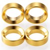 RCLIONS Brass Wheel Weight Block Inner Clamp Rings 13g/4pcs for