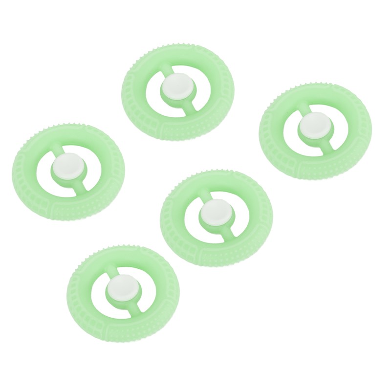 5PCS Rotating Spinning Round Grip Ring Tyre Shape Rotating Spinning