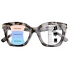OPTOFENDY Progressive Multifocal Reading Glasses for Women, Oversized Blue Light