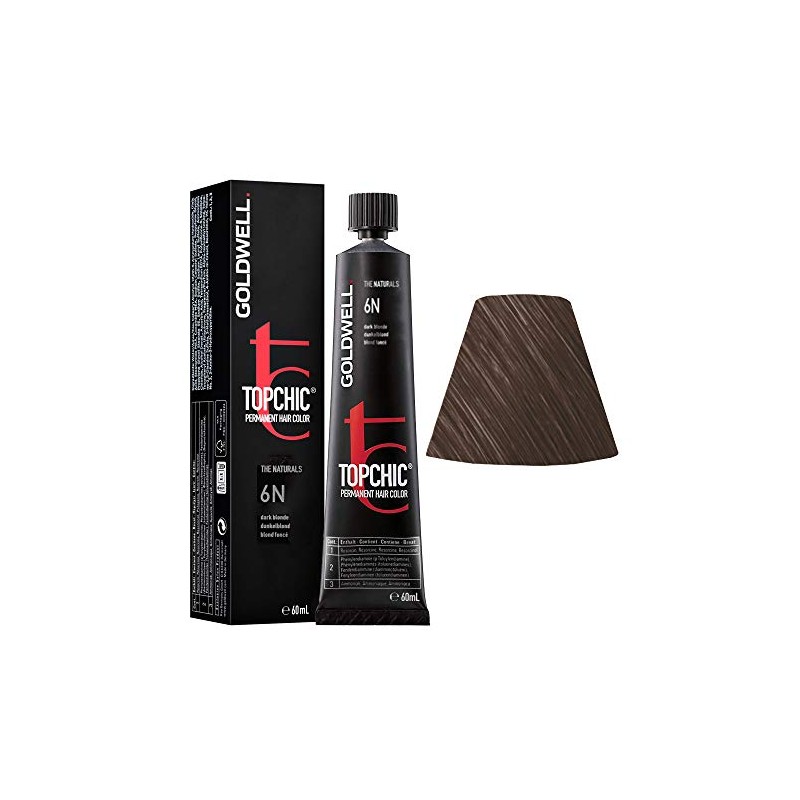 Topchic Permanent Hair Color New 6N 60 ml