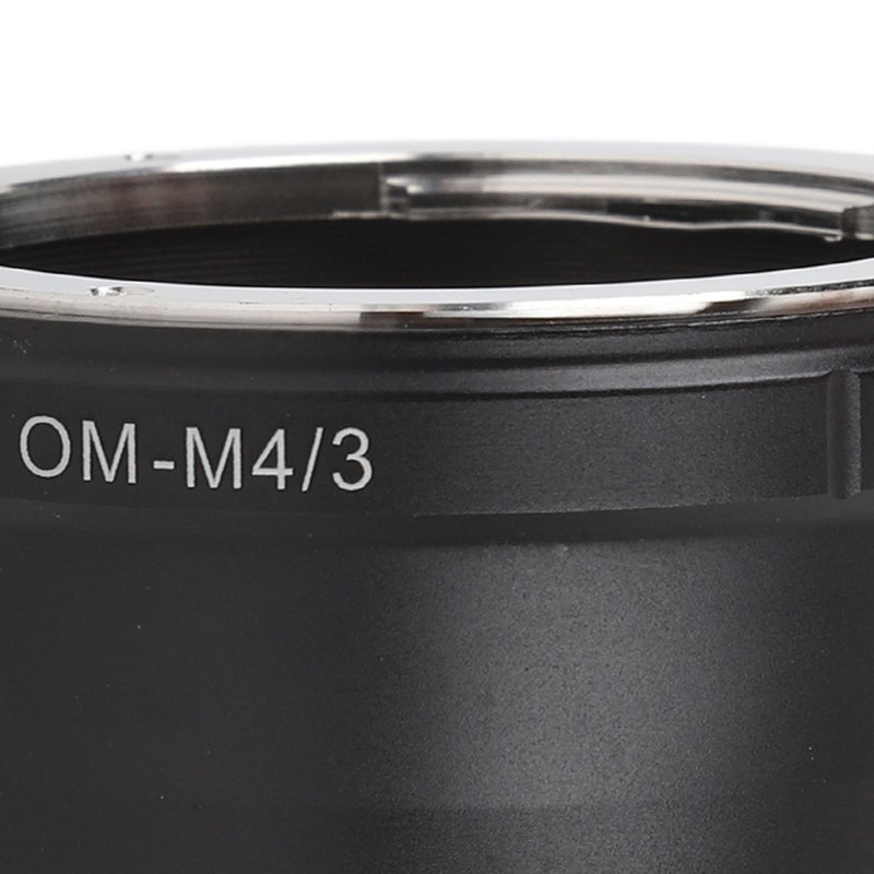 Lens Mount Adapter Ring with Back Cap Aluminum Alloy Lens