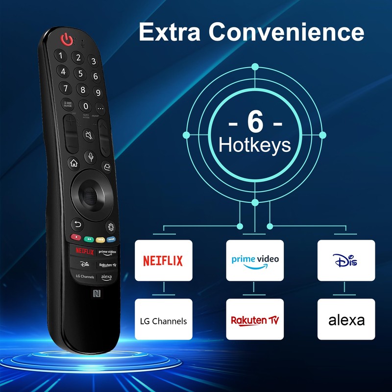 Voice Remote Replacement for LG Smart TV, for Magic Remote
