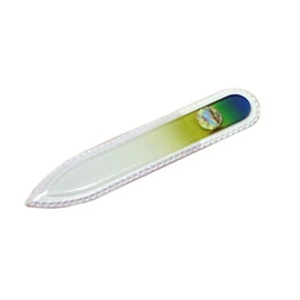 burajeku Glass Emery 90 mm Double-Sided Type (Green Gradient # 04)