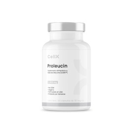CELLX PROLEUCIN™ DL185™ Dileucina | Aminoácidos para Aumento de Fuerza, Resistencia y Recuperación | 120 Cápsulas | Sin Azúcares ni Rellenos | Fórmula Natural y Pura