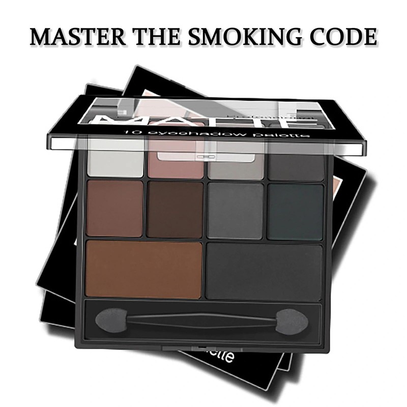 Professional Smokey Eyeshadow Palette For Women - Matte, Long Lasting