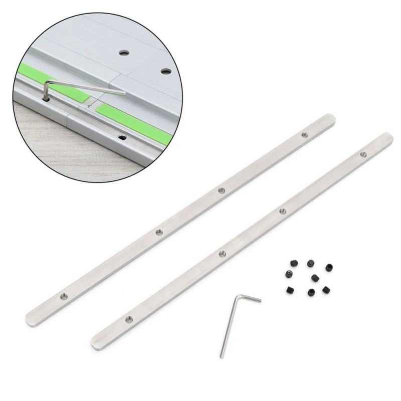 Stainless Steel Accessory Kit for Track Saws Straight Cutting Solution