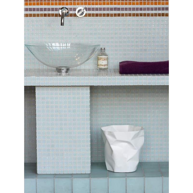 Essey 10490 Papierkorb Mülleimer Bin Bin, weiß, Polyethylen HD (HDPE),