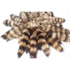 MinnowXY Cute -Racoon Tail Keychain Pendant Key-Chain Bags Charm Keys-Holder