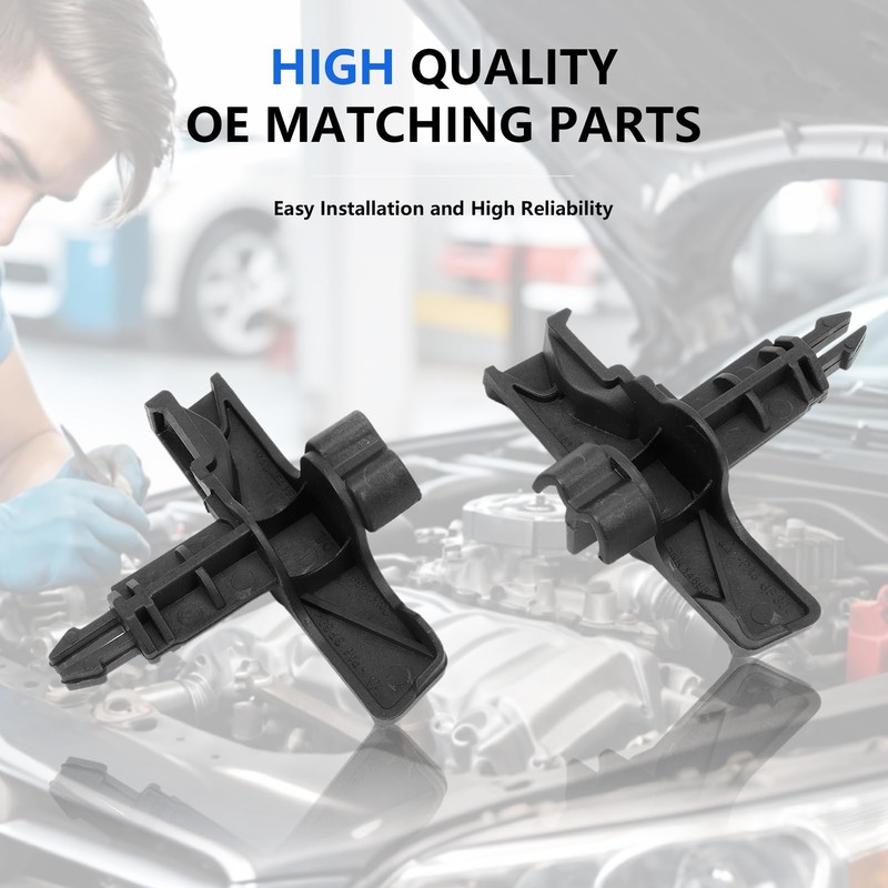 GNXfixt Bonnet Locking Mechanism for Smart Fortwo 451 2008-2012, Set