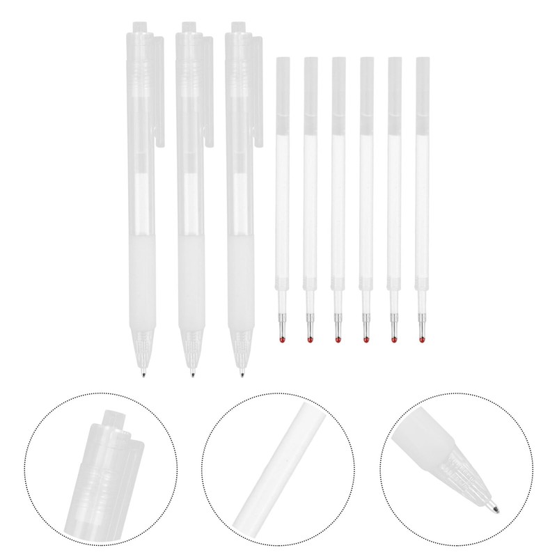 Beavorty 1set Eyebrow Mapping Pen Makeup Position Tool for Tattooing