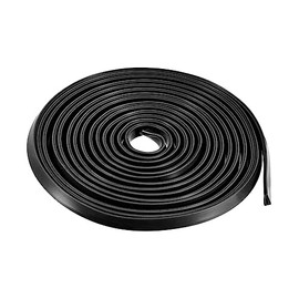 TA-VIGOR Rubber Edge Trim U Seal Fits 0.1-1.5mm Edge 10Ft Length, U Channel Edge Trim Rubber Seal, U Shape Weather Stripping for Edge Protector