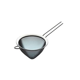 KitchenCraft KCSSCON150 Conical Sieve with Fine Mesh, Stainless Steel, 15 cm, Silver