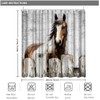 Artmyharbor Rustic Horse Shower Curtain