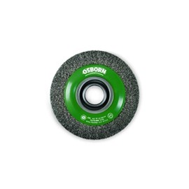 Osborn 9902532162 Wheel Brush Crimped of Steel Wire, 0 V, Silver
