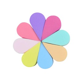 OHPHCALL Facial Sponges 8pcs Natural Makeup Sponge Puff for Face Cleaning Gentle and Non-scratch for All Ages