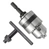 Bestgle 1.5-10mm Capacity Mount 3/8-24UNF Drill Chuck 1/4" Hex Shank