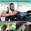 Car Tyre Shine Brush with Seal Cover, High Density Applicator,