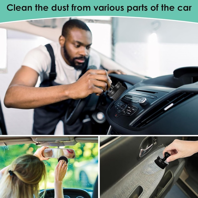 Car Tyre Shine Brush with Seal Cover, High Density Applicator,