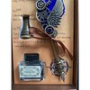 moonwood Fountain Pen Feather Pen Feather Ink Nib Feather Pen