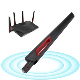3PCS 2.4G 5.8G Dual High Gain Router Antenna for DC to Band SMA 8DBi Channels Output Buck AC68U AC88U AC66U