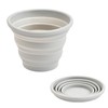Carimee Silicone Collapsible Cups for Traveling, Reusable Folding Travel Cup,