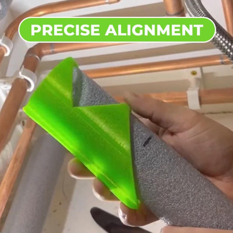 3pcs Foam Pipe Insulation Cutting Guide jig Tool,Pipe Insulation Tool,Pipe