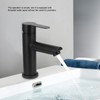 G1/2 Stainless Steel Hot and Cold Water Faucet Bathroom Countertop