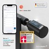 Homematic IP Smart Home Radiator Thermostat – Evo, Anthracite, Digital,
