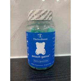 ThriveBoost Peach Gains Workout Aid  Women’s Support Supplement Multivitamins