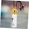ULTECHNOVO Holy Water Bottle with Cross Design for Baptism for