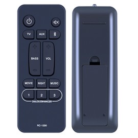 RC-1230 Replacement Remote Control for Denon Home Theater Sound Bar Compatible with DHT-S316 DHTS316 RC1230