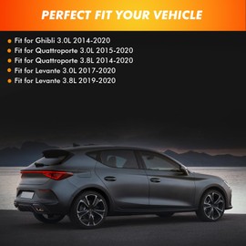 2014-2020 O2 Oxygen Sensor Upstream and Downstream Fit for Maserati Ghibli 3.0L 14-20, Levante 3.0L/3.8L 17-20, Quattroporte 3.0L/3.8L 14-20, Replaces 670004022 670002199 670009076 670009075