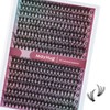 Mayhug Eyelash Extensions 30D Individual Eyelashes 320 Pieces D Curl