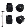 DeaHea 2 Pack Walking Cane Tightening Nut Replacement Walking Stick