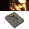 Graphite Mould Good Thermal Conductivity Coin Shape High Density Save